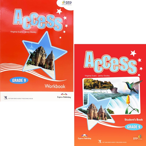 Sách - Combo Access Grade 9 Student's Book + Workbook ( Bộ 2 Cuốn ) ( Tặng Kèm Bao Sách )