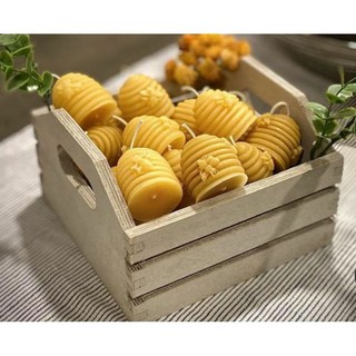SÁP THƠM MỘC TỔ ONG TỪ SÁP ONG VÀ TINH DẦU THIÊN NHIÊN - 9293store - 9293decorcandle