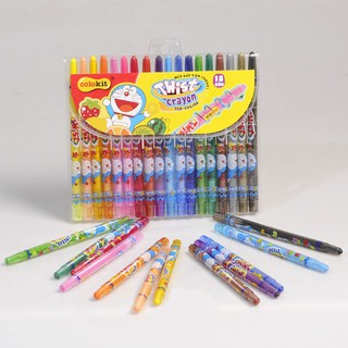 Bút sáp vặn Doraemon TCR-C05/DO