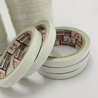 Cuộn băng keo 2 mặt màu trắng (Khổ 12mm) bám dính cực tốt M28