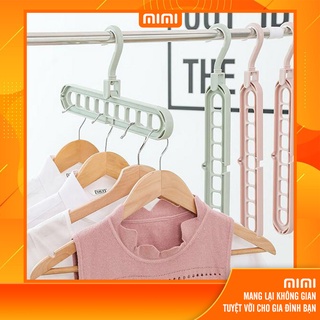 Móc treo quần áo 9 lỗ đa năng tiện lợi cho mọi gia đình