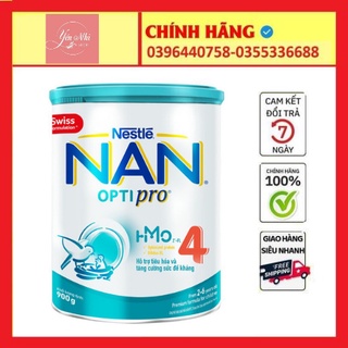 [CHÍNH HÃNG] Sữa NAN Optipro 4 lon 900g date mới nhất bimsuayennhi