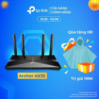 Bộ Phát Router Wifi TP-Link Archer AX10 Wifi 6 Chuẩn AX 1500Mpbs