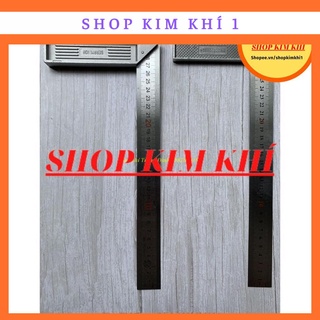 [Kim khí] Thước Đo Góc Vuông Bằng Thép Không Gỉ Dài 30cm