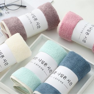 Khăn mặt Hàn Quốc 50x30 siêu mềm mịn, hàng nhập khẩu