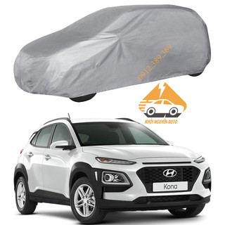 Bạt Phủ xe Ô Tô Hyundai Kona Vải Dù OXFORD Siêu Bền, Bạt Trùm Xe Hơi Chống Nắng Mưa Bảo Vệ Xe