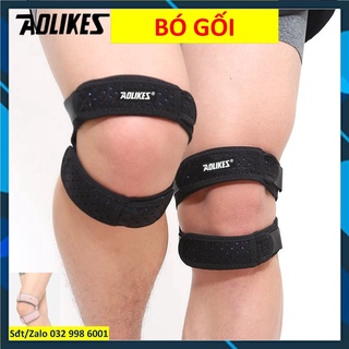 Băng gối thể thao Bó gối thể thao silicone Bảo vệ đầu gối chính hãng