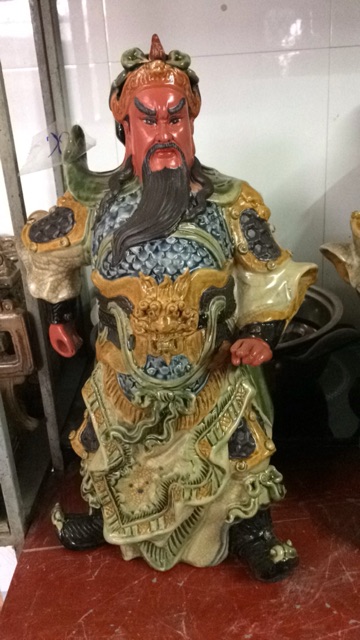 Tượng quan công cao 40cm