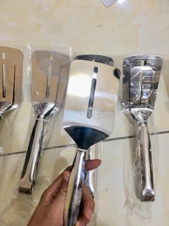 KẸP INOX GẮP NÓNG THỨC ĂN MẪU MỚI 2020 ( XẺNG GẮP) 5.0