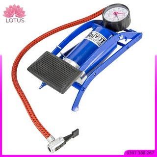 Bơm hơi đạp chân đa năng cho các loại xe gấp gọn tiện dụng