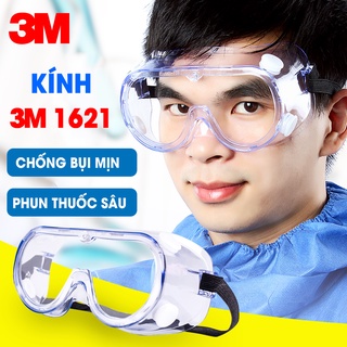 Kính Chống Bụi 3M 1621 - Kính Bảo Hộ Lao Động 3M Chuyên Dùng.