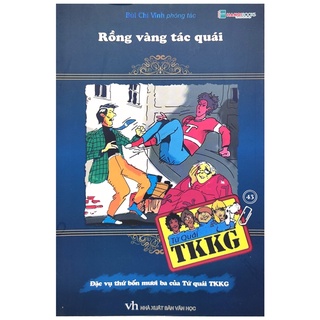 Sách Tứ Quái TKKG - Tập 43: Rồng Vàng Tác Quái