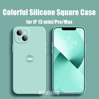 Ốp điện thoại silicon mềm nhiều màu hình ốp lưng cho iPhone 13 promax 13Mini 13Pro Max