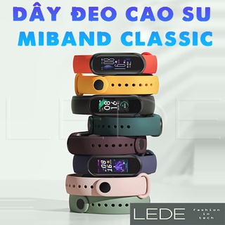 Dây đeo cao su đồng hồ thông minh Xiaomi MiBand 5, MiBand 6