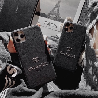 Ốp Lưng Da IMD Cha.nel Đính Đá