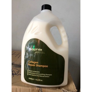 Siêu rẻ)Dầu gội phục hồi Sophia Platinum Collagen Repair Shampoo 3500ml