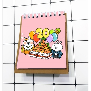 Lịch usagyuuun để bàn mini 2022 LMI43 12x9 cm