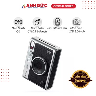 Máy chụp ảnh công nghệ mới Fujifilm Instax Mini Evo Hybrid, bảo hành chính hãng 12 tháng Fujifilm