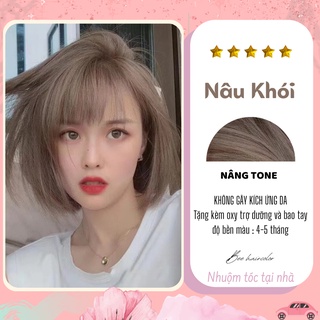 Thuốc nhuộm tóc màu Nâu Khói Sương Mù
