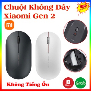 Chuột Không Dây Xiaomi Gen 2 Nút Bấm Êm - Chuột Máy Tính Xiaomi Gen 2 Chắc Chắn Siêu Bền, Độ Nhạy Đạt Chuẩn