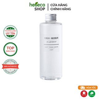 ( Hàng Chính Hãng )  Toner dưỡng ẩm, trắng da Muji Light Moisture Toning Water 200ml- (Da khô)