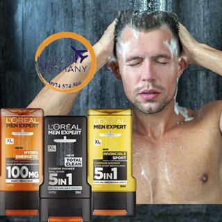[HÀNG AUTH] SỮA TẮM GỘI TOÀN THÂN L’OREAL MEN - SỮA TẮM GỘI TOÀN THÂN L’OREAL MEN EXPERT 5 IN 1 CHAI 300ML
