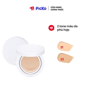 Phấn Nước Che Khuyết Điểm dưỡng ẩm Missha M Magic Cushion Moisture SPF 50+ PA+++ 15g PICKO