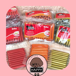 Xúc xích dinh dưỡng Bioline cho chó mèo [Ảnh thật] [Có sẵn] - Tạp Hóa Thú Cưng Happy