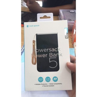 Sạc dự phòng bọc vải 5000mAh ROCK