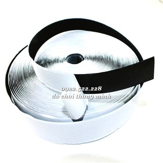 Tape / verclo/ khóa nhám dính gai cuộn nguyên khổ 2cm có keo SIÊU CHẮC