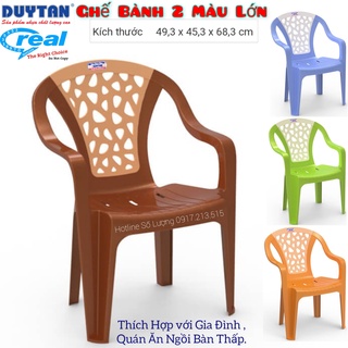 Ghế nhựa duy tân bành 2 Màu Lớn