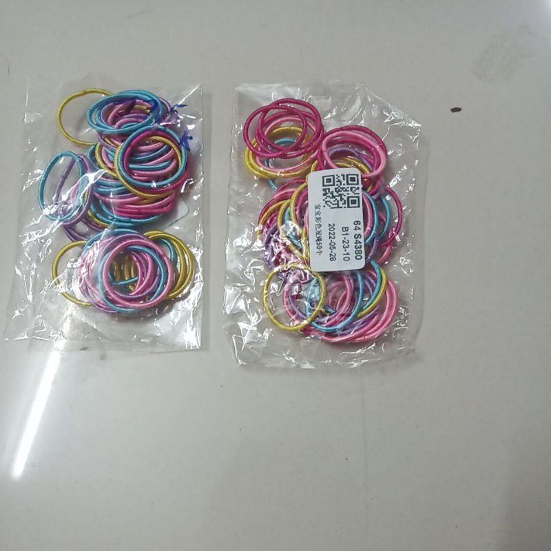 Set dây thun cột tóc 50 sợi