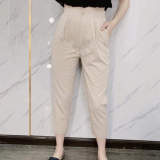 Quần Baggy Đũi Khuy Hàng QC