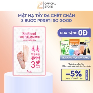Mặt nạ ủ chân Prreti tẩy da chết chăm sóc bàn chân mềm mại, thư giãn