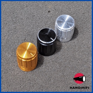 Núm triết áp kim loại 3 màu vàng, bạc, đen cao cấp cho âm ly, loa,đàn, diy sáng tạo, hàng cao cấp