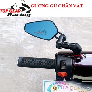 Gương Gù Chân Vát 744 Màu Đen Bên Trái <TOPGEAR>