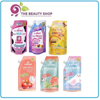 Muối tắm sữa bò tẩy da chết cực mịn da A Bonne Spa Milk Salt 350gr - Chuẩn Thái