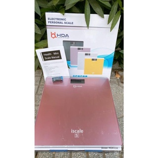 (SỈ = LẺ) CÂN ĐIỆN TỬ THEO DÕI SỨC KHỎE ISCALE HDA CHẤT LƯỢNG CHÂU ÂU, ĐỘ DÀY 5MM SIÊU BỀN