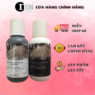 Combo dầu gội xả IGK FIRST CLASS 60mlx2
