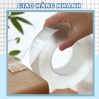 [Mã 253LIFESALE giảm 8% đơn 99K] Băng Dính 2 Mặt Đa Năng Trong Suốt Siêu Dính Mọi Bề Mặt 88127 Shop Giao Hàng Nhanh 88