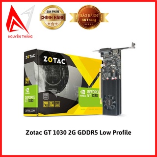 Vga card màn hình Zotac GT 1030 2G GDDR5 Low Profile new chính hãng