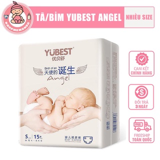 [Hà Nội] Bỉm Dán/Quần Gói Nhỏ YUBEST ANGEL Size S15/M14/L13/XL12/XXL11 Cho Bé