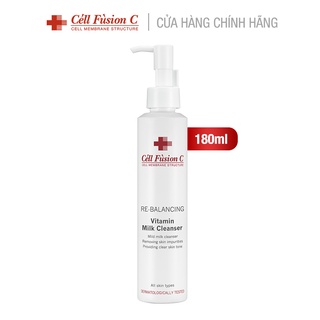 Sữa Tẩy Trang Cell Fusion C Expert Re-balancing Vitamin Milk Cleanser 180ml