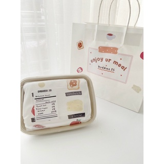 QUA002 - Combo gói quà BENTO BOX kèm túi giấy (chỉ bán kèm khi mua sp bên shop)