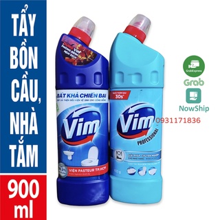 VIM Nước tâỷ bồn cầu toilet tím 900 ml 900ml Vim Chuyên Dụng 925 g 925g