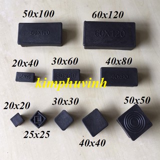 10 CÁI - NẮP CHỤP SẮT HỘP - NÚT BỊT NHỰA SẮT HỘP - BỊT NHỰA ĐẦU SẮT HỘP