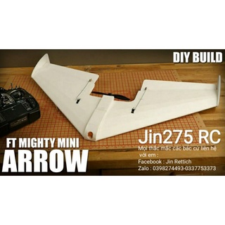 Siêu SOCK  Bộ vỏ kit máy bay Arrow sải 78 cm(Tặng kèm đế gỗ)