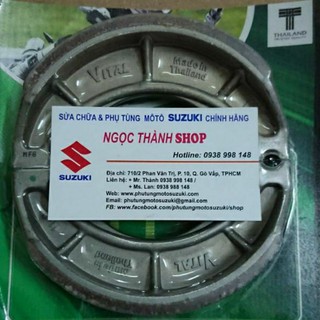 Bố thắng trước, Bố thắng sau, má phanh trước, má phanh sau GD110 - ngocthanhsuzuki