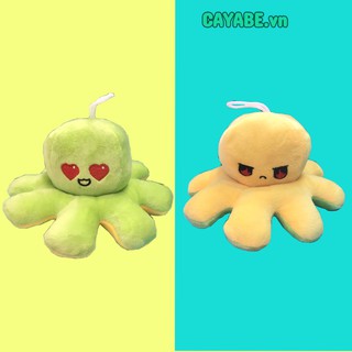 THÚ NHỒI BÔNG CAYABE BẠCH TUỘT HAI CẢM XÚC 17CM