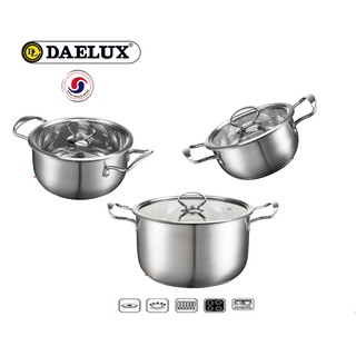Bộ nồi Inox DAELUX DXSP-GS3 (3 nồi)